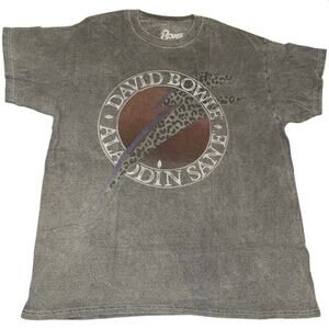 DAVID BOWIE Aladdin Sane Leopard Size M / L